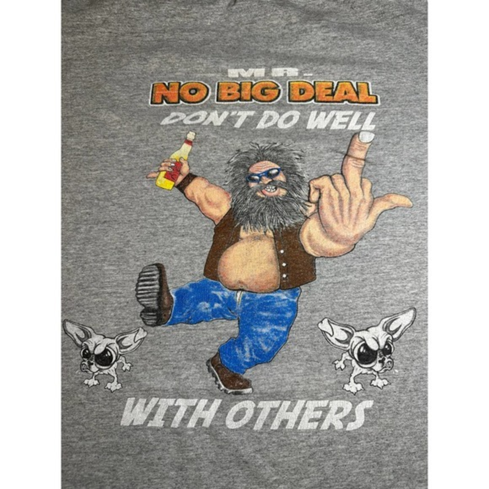 Vintage Early 00s Mr No Big‎ Deal Daytona Bike Week Size XL